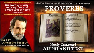 20  Book of Proverbs  Read by Alexander Scourby  AUDIO amp TEXT  FREE on YouTube  GOD IS LOVE [upl. by Bellina]