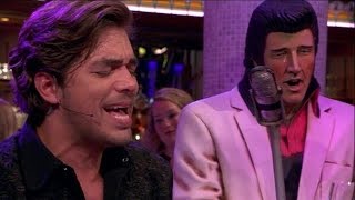 Waylon covert Elvis  RTL LATE NIGHT [upl. by Ivz101]