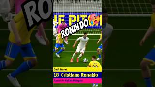 Ronaldo 🥵 Nutmeg  ronaldo shorts efootball [upl. by Ferro]