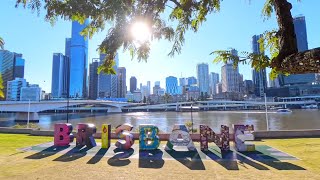 A stroll thru Brisbane City Queensland Australia [upl. by Ahsercul]