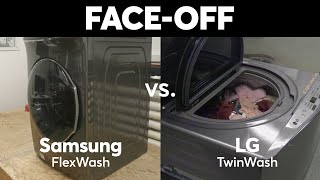 FaceOff Samsung FlexWash vs LG TwinWash  Consumer Reports [upl. by Knowle]