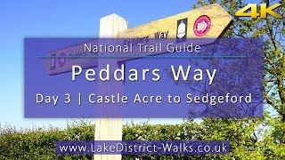 National Trail Giuded Walks Peddars Way  Day 3  Castle Acre to Sedgeford [upl. by Kacy844]