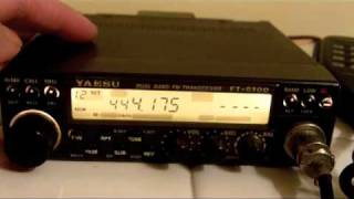 How to program the Yaesu FT5100 with a local repeater [upl. by Mallon]