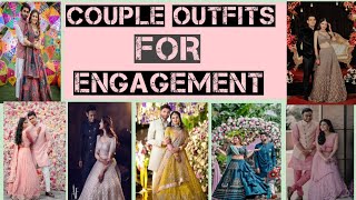 Matching Couple outfits for engagement💃✨  engagement dress for couples  outfits [upl. by Paviour]