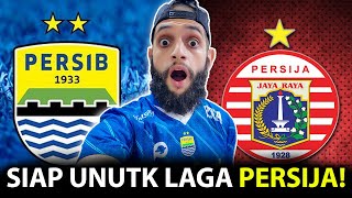 Persib mencapai pertandingan dengan Persija dengan KUAT 🔥🔵 Bandung siap menang [upl. by Ojeitak]