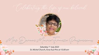 Celebrating the life of Doreen Pouponneau [upl. by Atsirhcal]