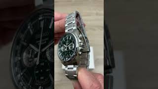 Seiko Dark Green Dial Chronograph Stainless Steel Men’s Watch SSB405P1 shorts [upl. by Etteloiv343]