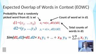 Lecture 8 — Paradigmatic Relation Discovery  Part 1  UIUC [upl. by Alracal]