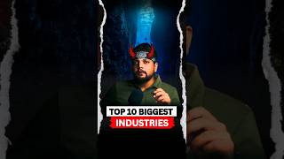 Top 10 Biggest Industries 🧐 shorts youtubeshorts trending viral [upl. by Tadd]