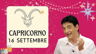 Capricorno ♑️ Loroscopo di Paolo Fox  16 Settembre 2024  Pensiero al lavoro anche di Lunedì [upl. by Maggi811]