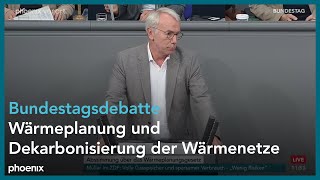 Bundestagsdebatte zur Wärmeplanung und Dekarbonisierung der Wärmenetze am 171123 [upl. by Vidovic]