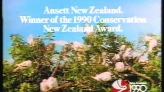 ANSETT NEW ZEALAND AD 1990 [upl. by Sada907]