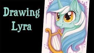 Drawing MLP  Lyra [upl. by Notlrac]