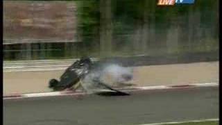 Ortellis crash Le Mans Series at Monza 2008 replays [upl. by Loar]