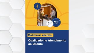 Senac em Alfenas oferece curso de atendimento ao cliente [upl. by Eisen778]