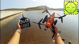 Review del Drone anfibio y tierra TRIPHIBIAN  DRONEPEDIA [upl. by Howzell33]