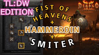 TLDW STRONGEST PALLY BUILD  FoH  HAMMER  SMITER  Farm ANYTHING  DIablo 2 Resurrected D2R [upl. by Lesh]