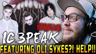 WTF is this IC3PEAK  VAMPIR feat Oli Sykes of Bring Me The Horizon REACTION [upl. by Laeno]