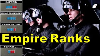 Imperial Ranks Of Navy Security From Star Wars [upl. by Grevera325]