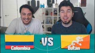 COLOMBIA VS BUTÁN LIGA KOPANITOS 6 [upl. by Fafa]