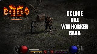 Dclone Spawned in my Travi run Diablo 2 Resurrected [upl. by Eenal]