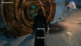 Skyrim  Transcribing the Lexicon in Alftand Glacial Ruins Lets Play Part 37 [upl. by Terrence]