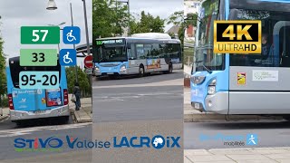 STIVOBUSVAL Spot en Gare de SaintOuenlAumôneLiesse 4K [upl. by Vanzant418]