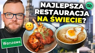 NAJLEPSZA RESTAURACJA na ŚWIECIE wg TripAdvisor jest w WARSZAWIE Future and Wine Warszawa 2023 [upl. by Teeter]