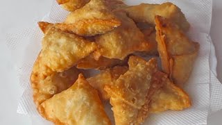 Make perfect crispy samosa wrapperEasiest method not chewy  Cooking A Dream [upl. by Neelahtak]