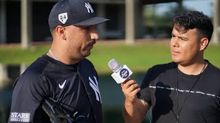 NÉSTOR CORTES EN EXCLUSIVA SOBRE SER EL ABRIDOR DE OPENING DAY PARA LOS YANKEES [upl. by Simpkins349]