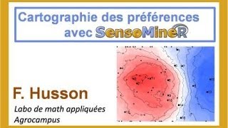 Faire une cartographie des préférences avec SensoMineR [upl. by Krisha]