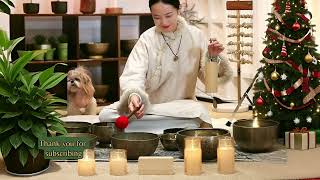 Sound Healing Journey with Singing Bowl MagicSingingBowls [upl. by Lanti]