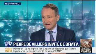 13Novembre quotJai vécu cette attaque dans ma chairquot déclare le Général de Villiers [upl. by Seow619]