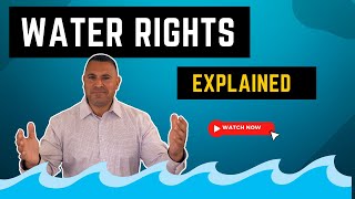 Real Estate Exam Prep  Water Rights Explained [upl. by Rika]