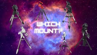 The Best Astrophotography Mounts with Analysis 2023 [upl. by William]