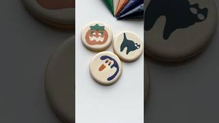 Pillsbury Halloween cookies🎃 recipes and supplies linked in my bio cookiedecorating asmr [upl. by Mcnally]