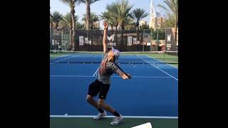 Denis Shapovalov serve is just insane [upl. by Heiskell]