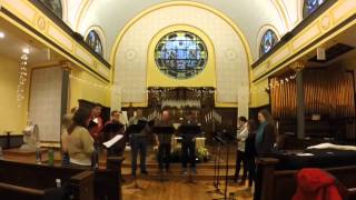 The Marion Consort  Rehearsing Nuper Rosarum Flores by Dufay [upl. by Anwahsal348]