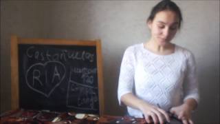 Как играть на кастаньетах Урок 6 Castanuelas Castanets Flamenco lessons for Beginners [upl. by Llebiram]