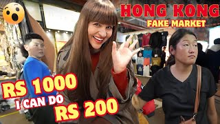 My NEW HAIRSTYLE  Hong Kong FAKE MARKET [upl. by Lawley132]