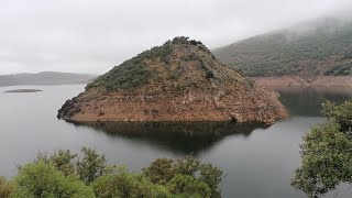 Cijara mágico Cerro de las 4 provincias Toledo Ciudad real Cáceres y Badajoz [upl. by Isolde]