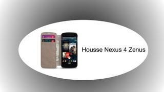 Test Housse Pour Nexus 4 de chez Zenus avec Mobile Fun [upl. by Erie]