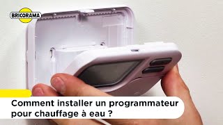 Comment installer un programmateur pour radiateur à eau   Bricorama [upl. by Cirderf]