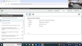 Sycamore Board of Education Meeting August 6 2024 [upl. by Twum]