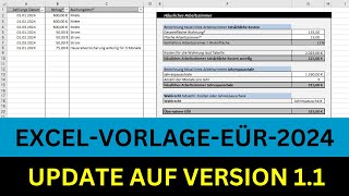 Update EÜR 2024 auf Version 11 [upl. by Ximenez]