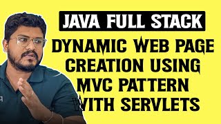 Java Full Stack Dynamic Web Page Creation Using MVC Pattern with Servlets  தமிழில்  in Tamil [upl. by Alidus]