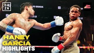 THREE KNOCKDOWNS  Devin Haney vs Ryan Garcia Fight Highlights [upl. by Alol]