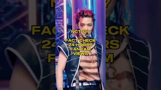 FANCAM NCT 127 FACT CHECK MOST VIEWED FANCAMS in 24HOURS shorts kpop  faelip [upl. by Kobe]