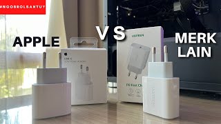 Seberapa Pengaruh ke Battery Health  Fast charging Apple 20 Watt Original VS Fast Charging Ugreen [upl. by Hodges803]