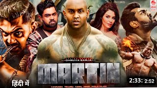 Martin Full South Movie Hindi Dubbed 2023 News  Dhruva Sarja Movie  South New Action Movie [upl. by Carri]